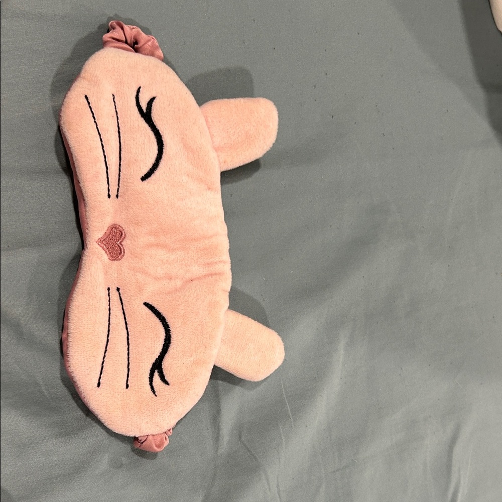 Pink Cat Eye Mask